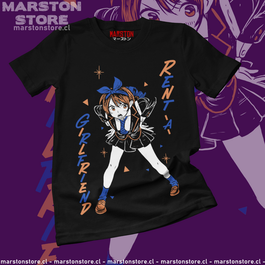 Polera negra de Rent-A-Girlfriend (Kanojo, Okarishimasu) con Ruka Sarashina