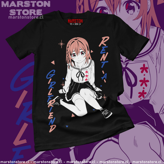 Polera negra de Rent-A-Girlfriend (Kanojo, Okarishimasu) con Sumi Sakurasawa