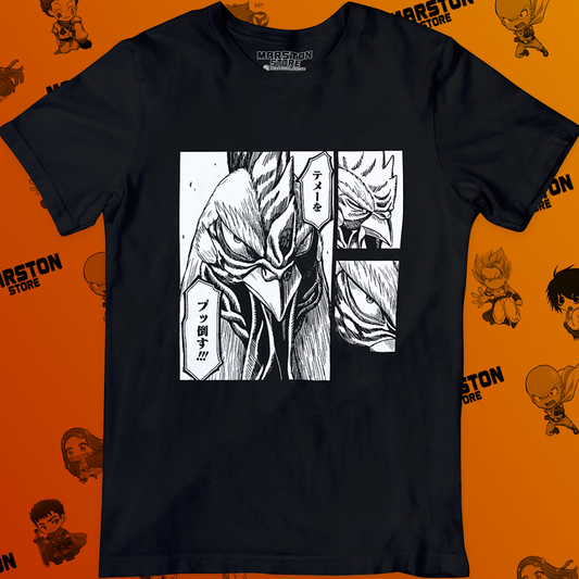 Polera negra de Rooster Fighter