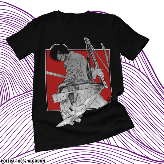 Polera negra de Sakamoto Days