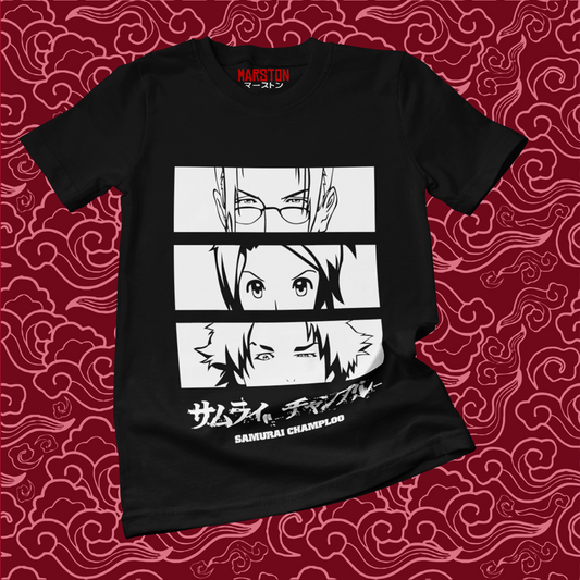 Polera negra de Samurai Champloo