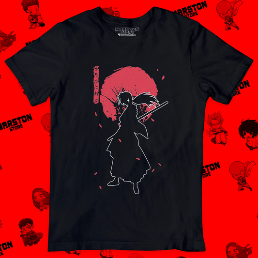Polera negra de Samurai X / Rurouni Kenshin