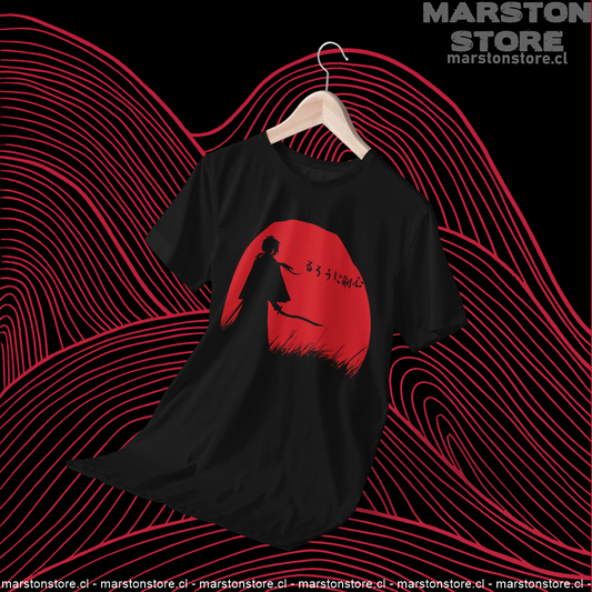 Polera negra de Samurai X / Rurouni Kenshin