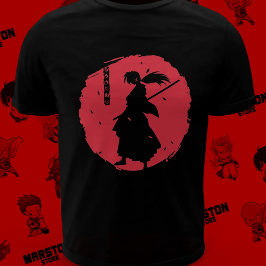 Polera negra de Samurai X / Rurouni Kenshin