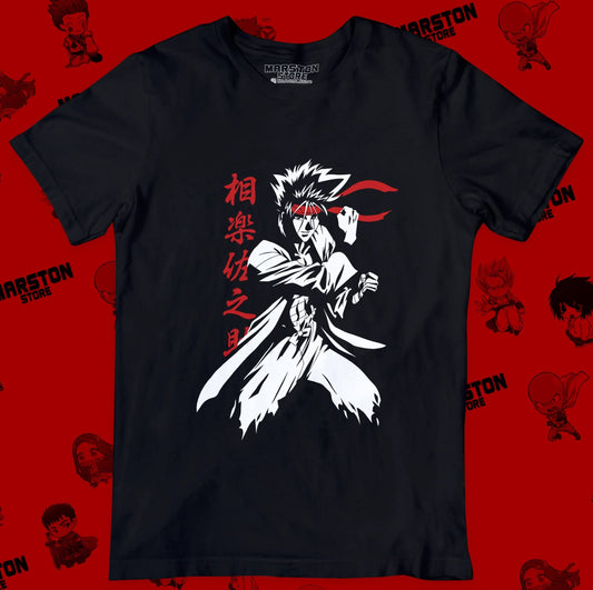 Polera negra de Samurai X / Rurouni Kenshin