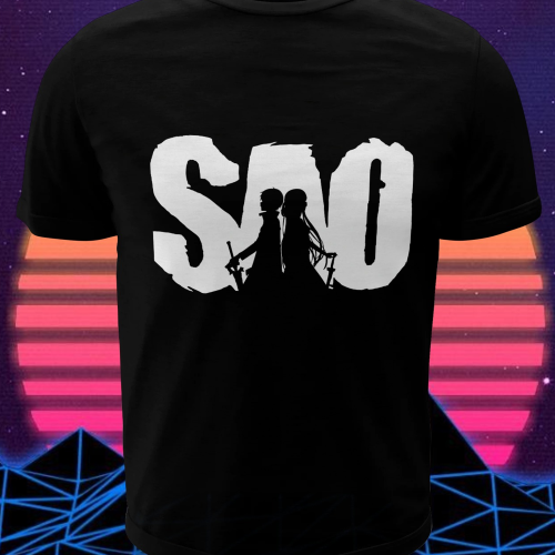 Polera negra de SAO / Sword Art Online
