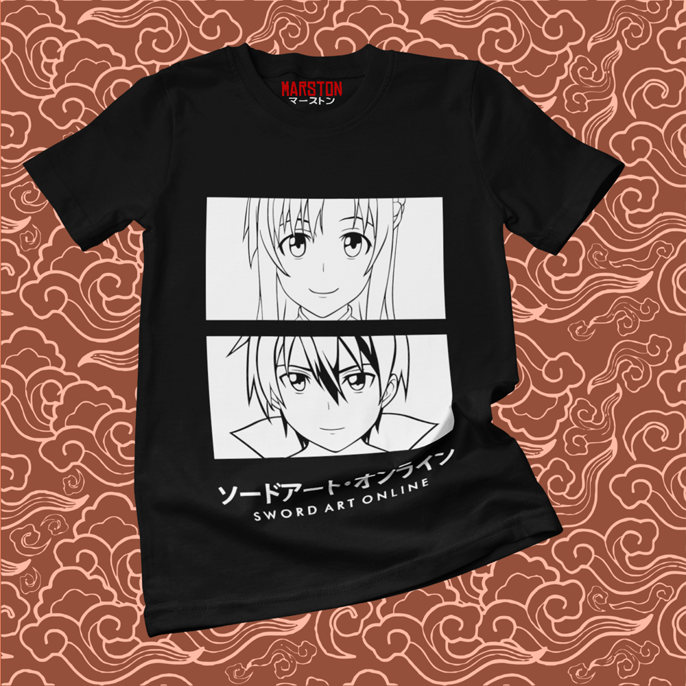 Polera negra de Sword Art Online (SAO)