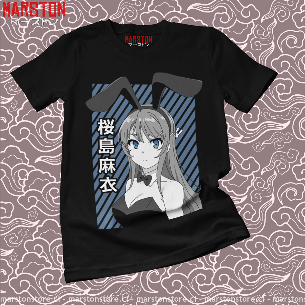 Polera negra de Seishun Buta Yarou (Rascal Does Not Dream of Bunny Girl Senpai)