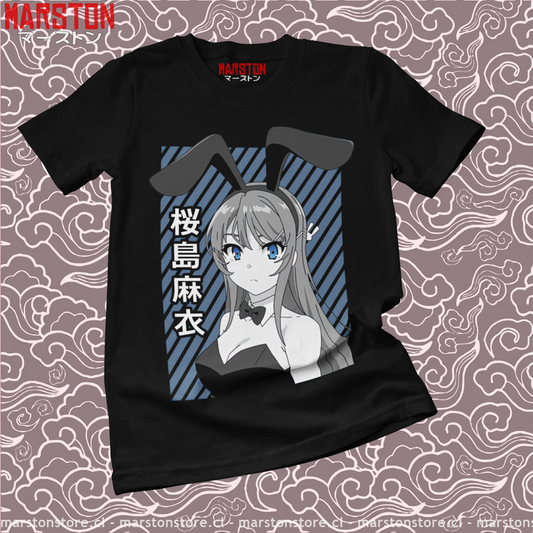 Polera negra de Seishun Buta Yarou (Rascal Does Not Dream of Bunny Girl Senpai)