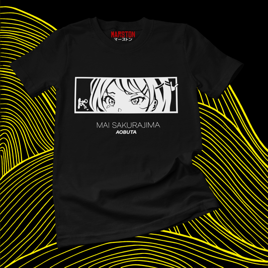 Polera negra de Seishun Buta Yarou (Rascal Does Not Dream of Bunny Girl Senpai)