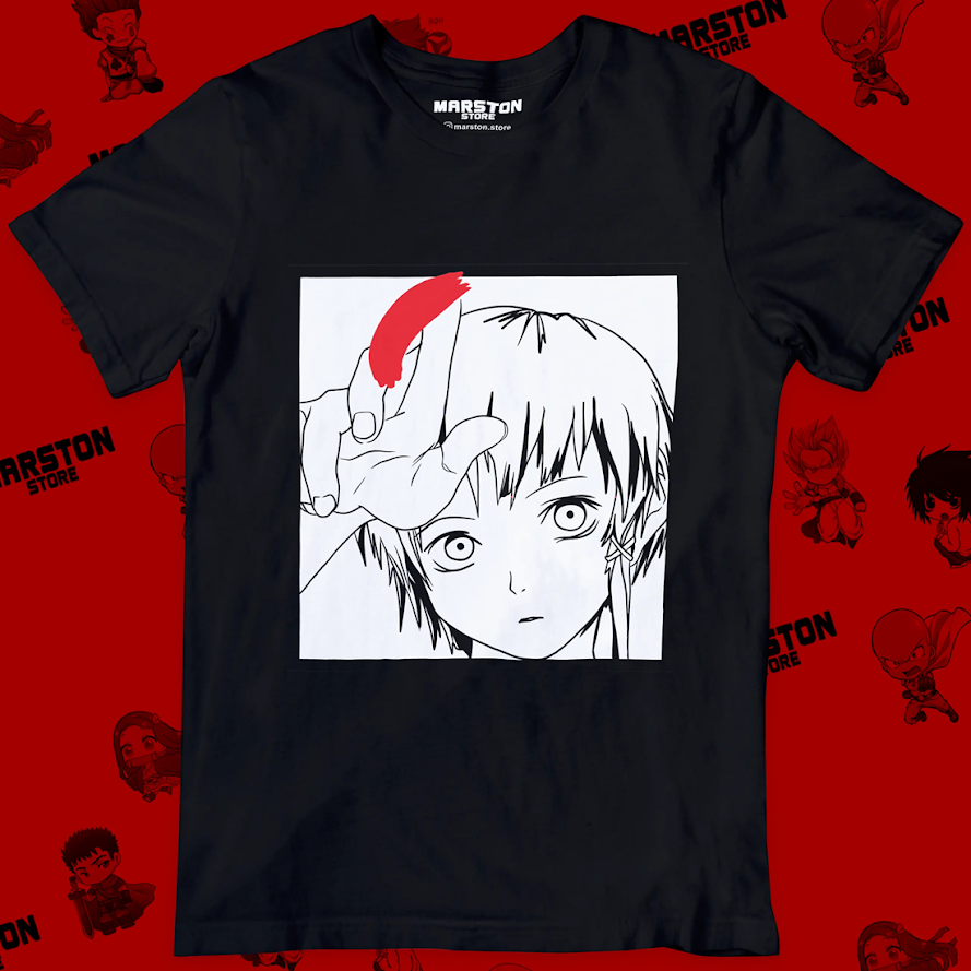 Polera negra de Serial Experiments Lain