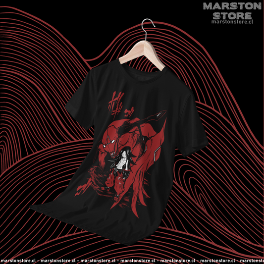Polera negra de Shaman King