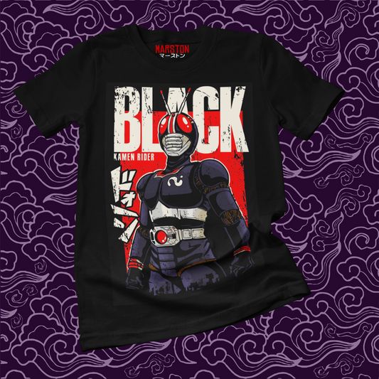 Polera negra de Shin Kamen Rider