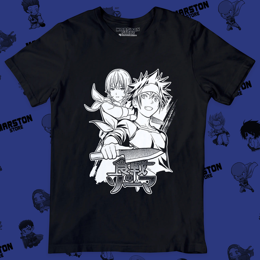 Polera negra de Shokugeki no Soma / Food Wars!
