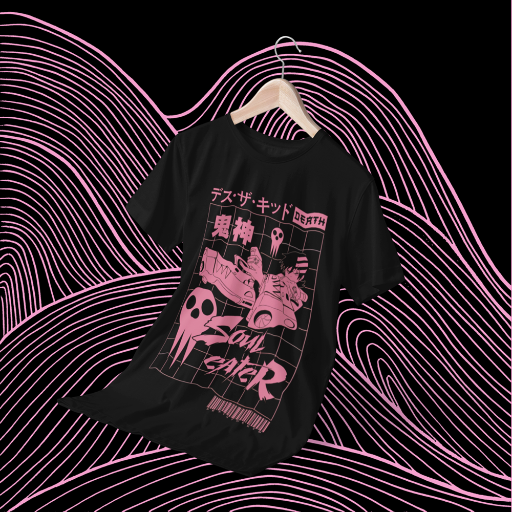 Polera negra de Soul Eater