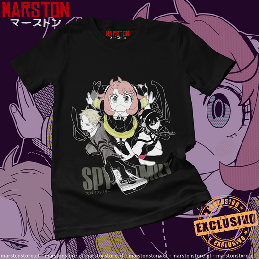 Polera negra de Spy x Family