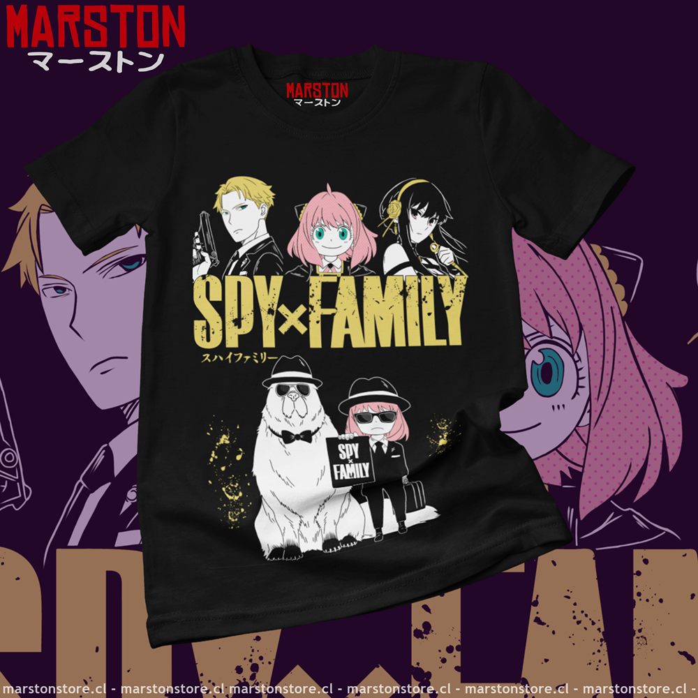 Polera negra de Spy x Family