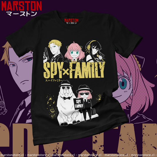 Polera negra de Spy x Family