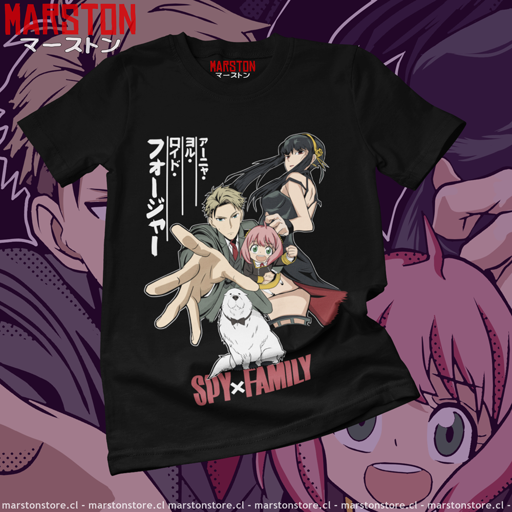 Polera negra de Spy x Family