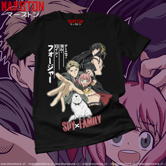Polera negra de Spy x Family