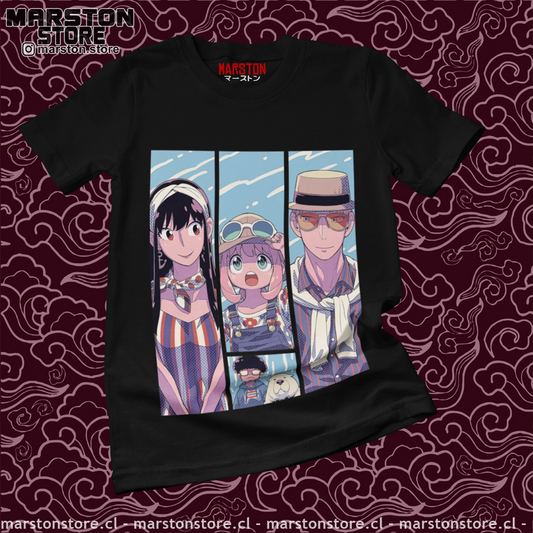 Polera negra de Spy x Family
