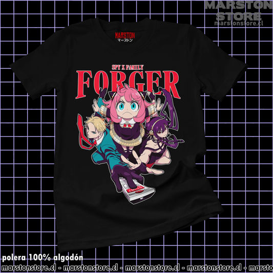 Polera negra de Spy x Family