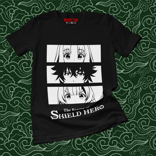 Polera negra de Tate no Yuusha (The Rising of the Shield Hero)