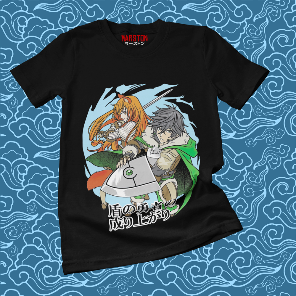 Polera negra de Tate no Yuusha (The Rising of the Shield Hero)