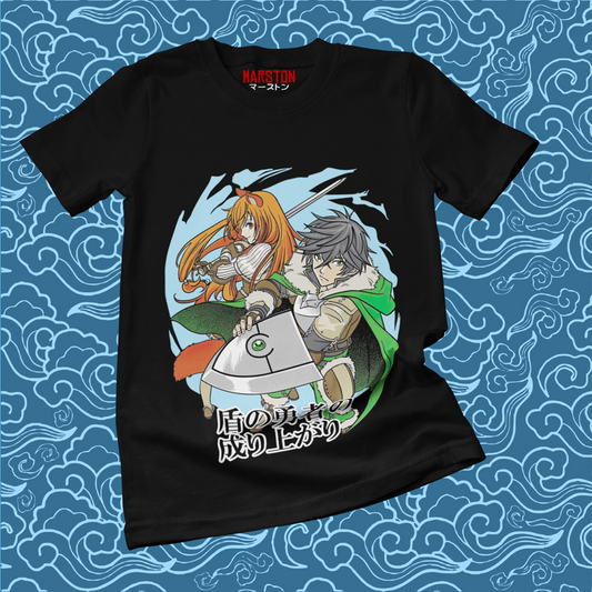 Polera negra de Tate no Yuusha (The Rising of the Shield Hero)