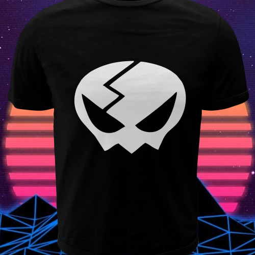 Polera negra de Tengen Toppa Gurren-Lagann