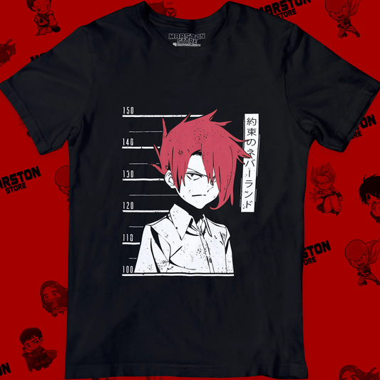 Polera negra de The Promised Neverland