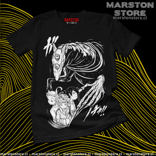 Polera negra de The Promised Neverland