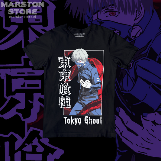 Polera negra de Tokyo Ghoul