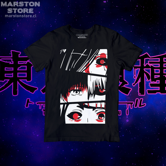 Polera negra de Tokyo Ghoul