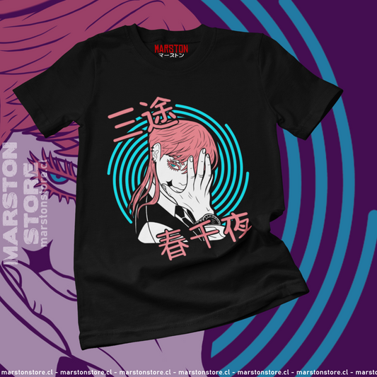Polera negra de Tokyo Revengers con Haruchiyo Sanzu