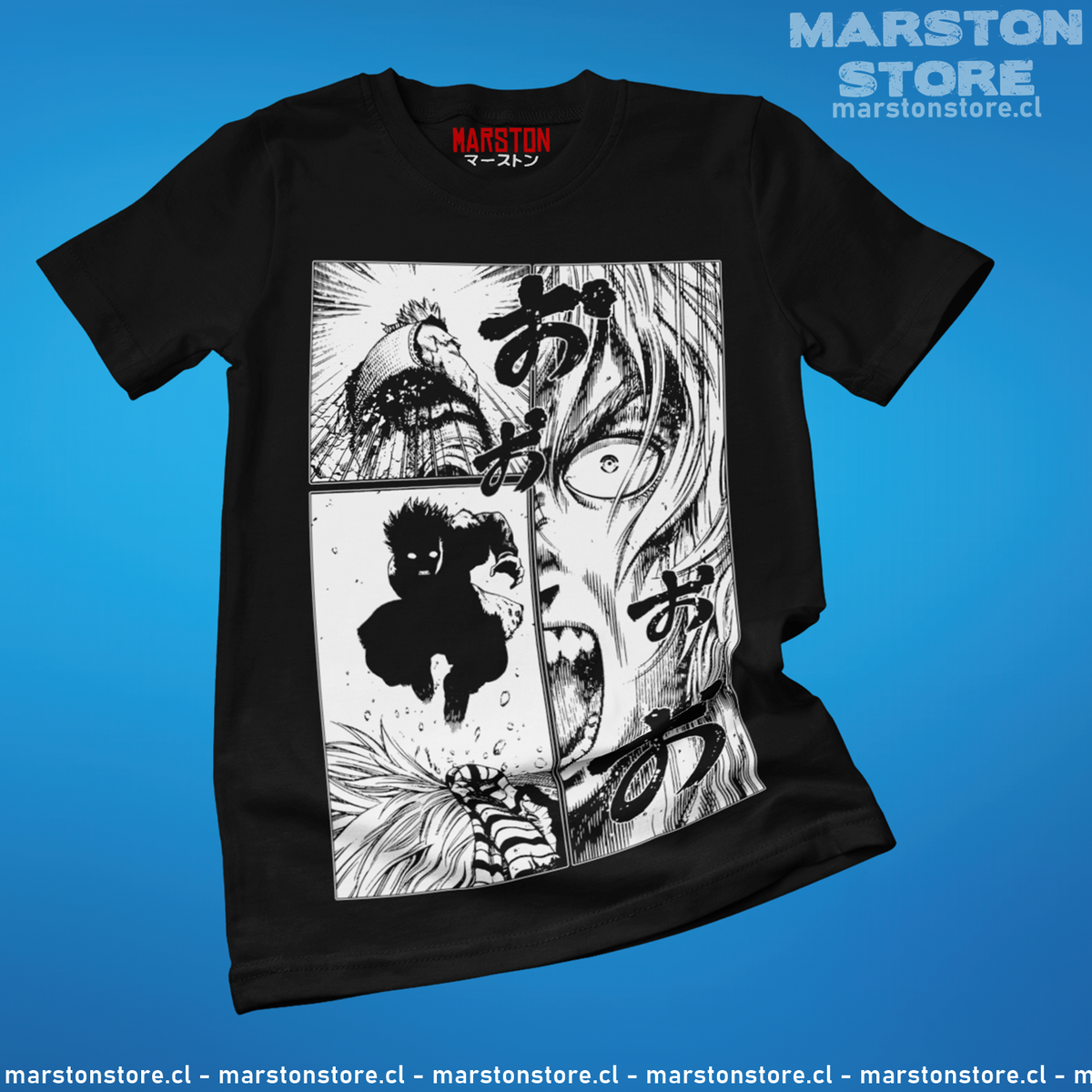 Polera negra de Vinland Saga