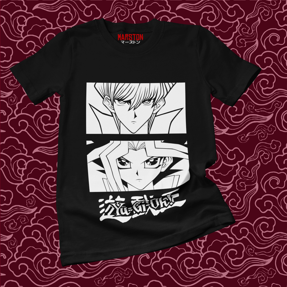 Polera negra de Yu-Gi-Oh!
