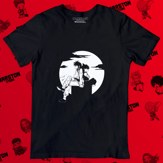 Polera negra de Yu Yu Hakusho