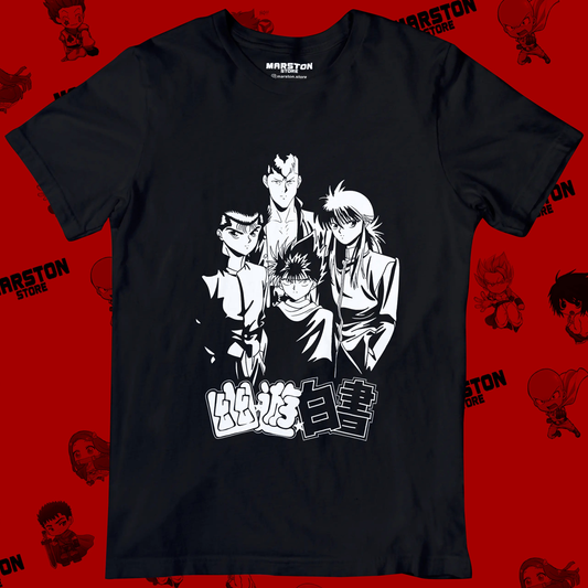 Polera negra de Yu Yu Hakusho