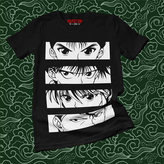 Polera negra de Yu Yu Hakusho