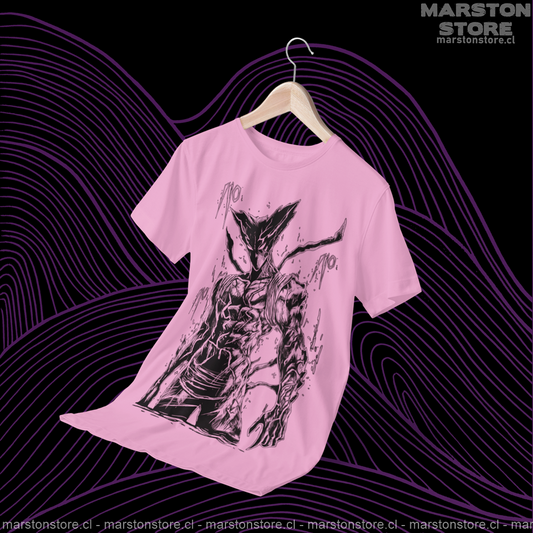 Polera de One Punch Man con Garou
