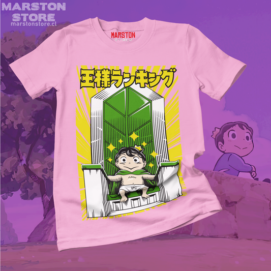 Polera de Ousama Ranking (Ranking of Kings) con Bojji