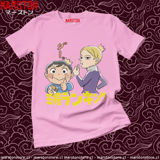 Polera de Ousama Ranking (Ranking of Kings) con Bojji y Daida