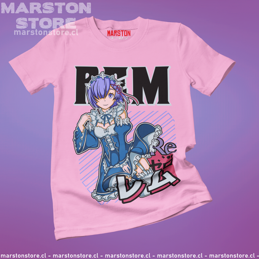 Polera de Re:Zero con Rem