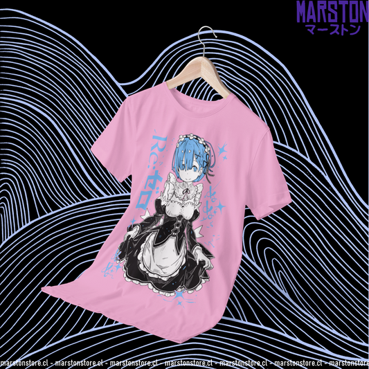 Polera de Re:Zero con Rem