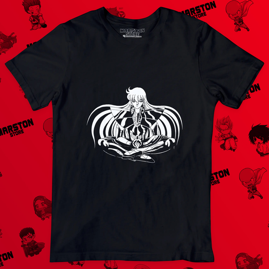 Polera negra de Saint Seiya / Los Caballeros del Zodiaco