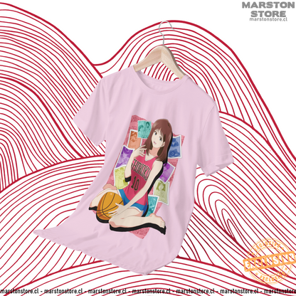 Polera de Slam Dunk con Haruko Akagi