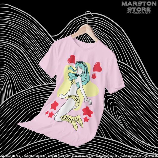 Polera de Urusei Yatsura con Lum Invader