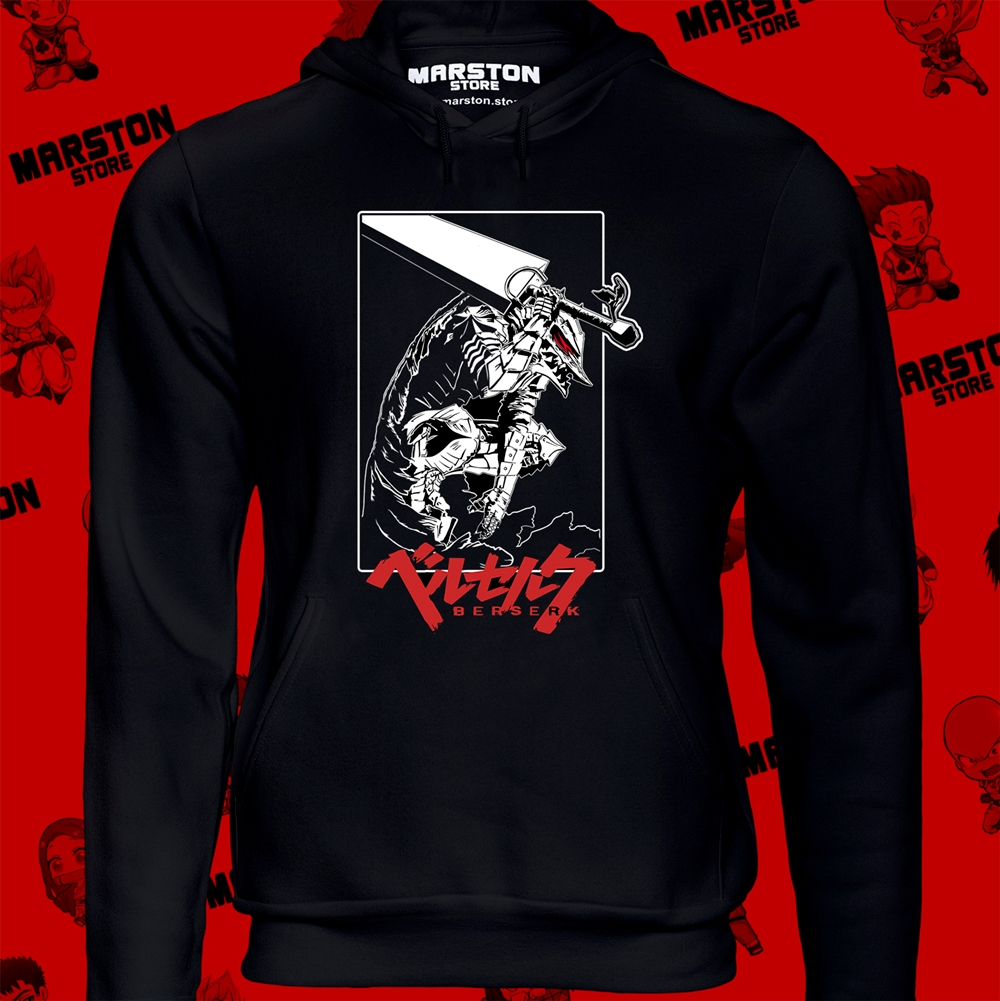Polerón de Berserk con diseño de Guts