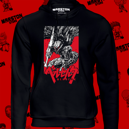 Polerón de Berserk con diseño de Guts